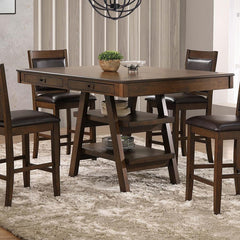 Dewey Brown Counter Height Dining Table