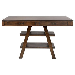 Dewey Brown Counter Height Dining Table