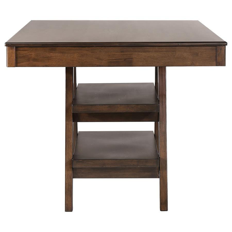 Dewey Brown Counter Height Dining Table