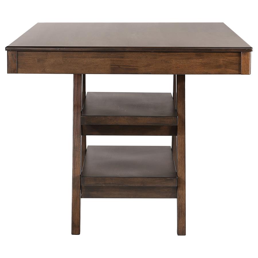 Dewey Brown Counter Height Dining Table