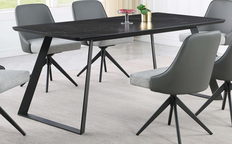 Smith Black Dining Table