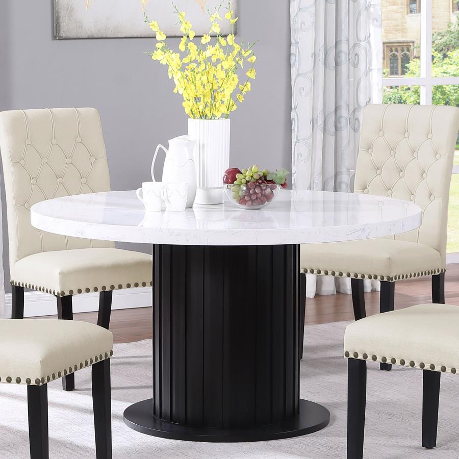 Sherry White Dining Table