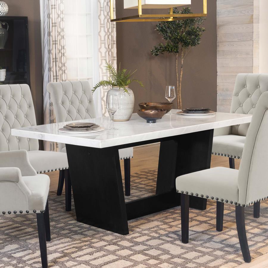 Sherry White Dining Table