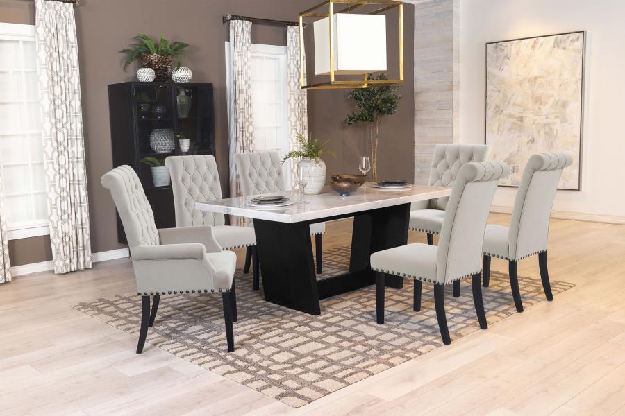 Sherry White Dining Table