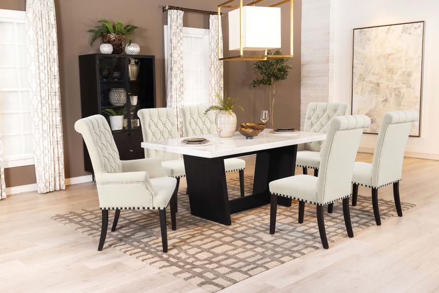 Sherry White Dining Table