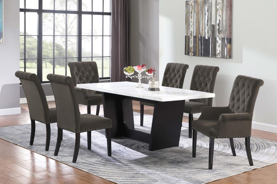 Sherry White Dining Table