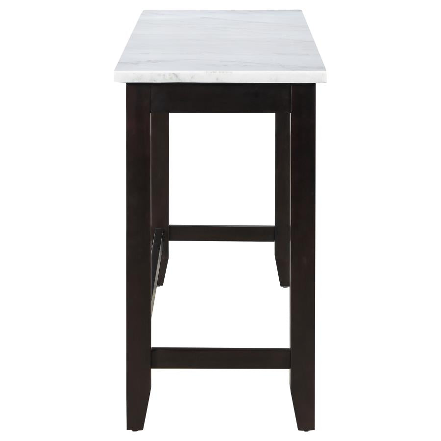 Toby White Counter Height Dining Table