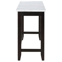 Toby White Counter Height Dining Table