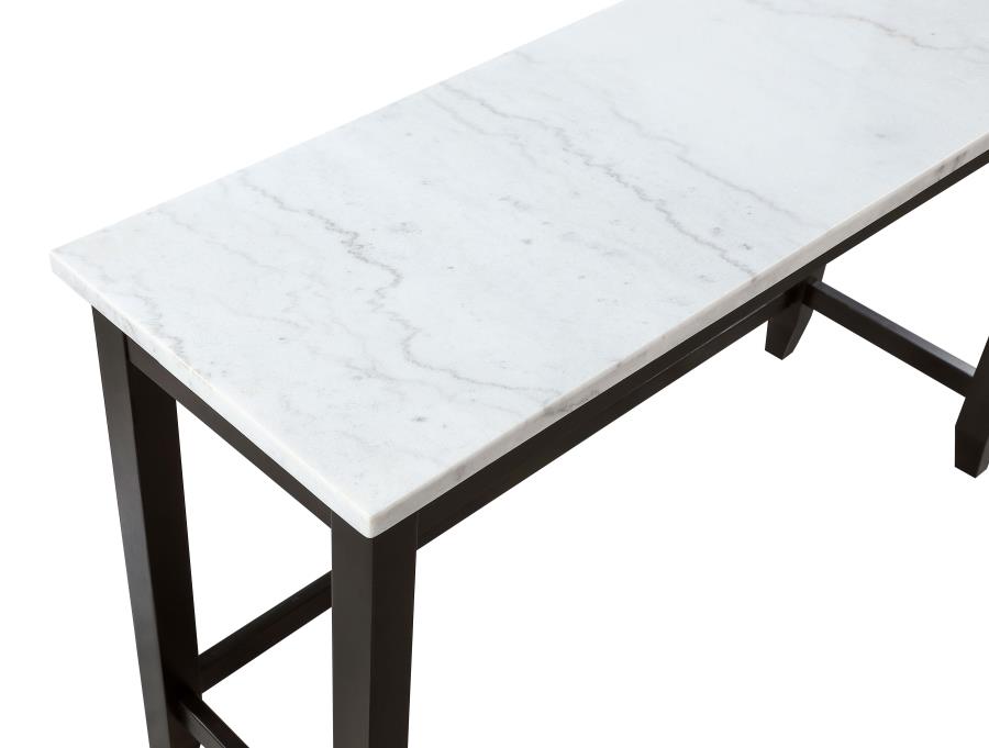 Toby White Counter Height Dining Table