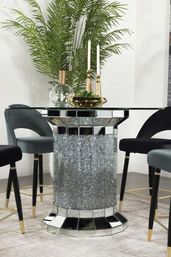 Ellie Silver Counter Height Dining Table