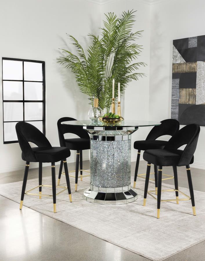 Ellie Silver Counter Height Dining Table