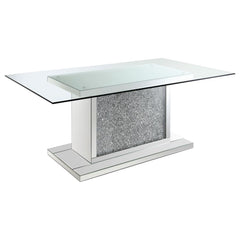 Marilyn Silver Dining Table