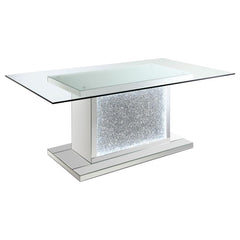 Marilyn Silver Dining Table