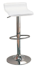 Bidwell White Adjustable Bar Stool