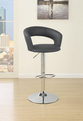 Barraza Grey Adjustable Bar Stool