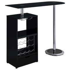 Koufax Black Bar Table