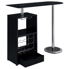 Koufax Black Bar Table