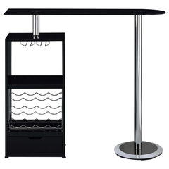 Koufax Black Bar Table