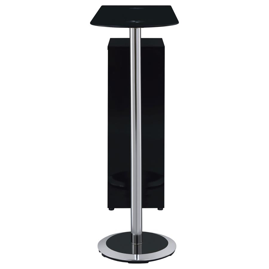 Koufax Black Bar Table