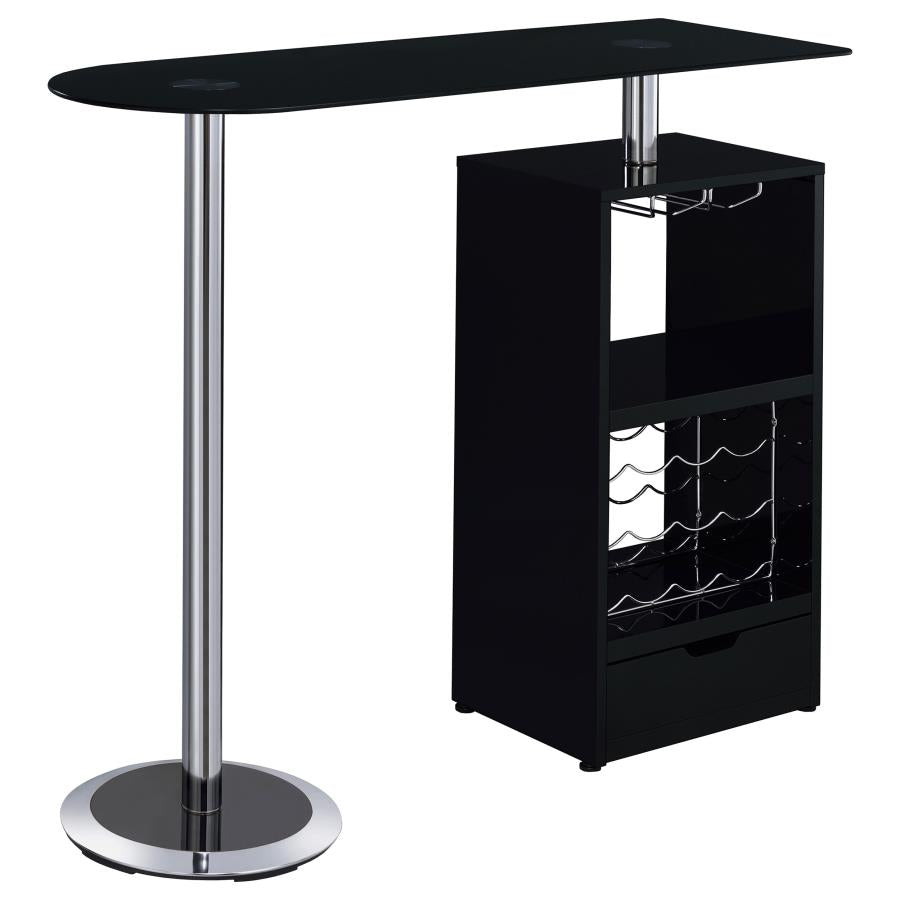 Koufax Black Bar Table