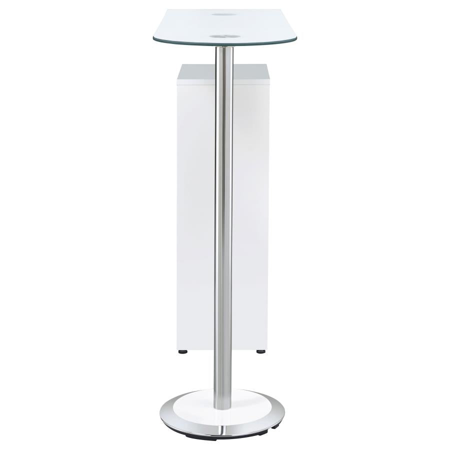 Koufax White Bar Table