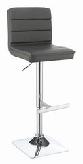 Bianca Grey Adjustable Bar Stool