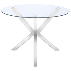 Vance Silver Dining Table