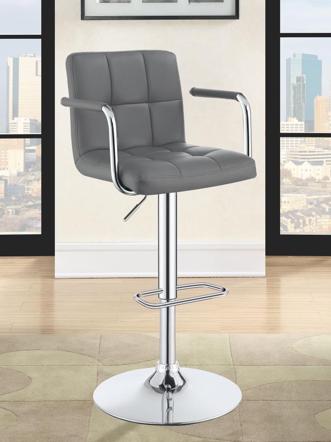 Palomar Grey Adjustable Bar Stool