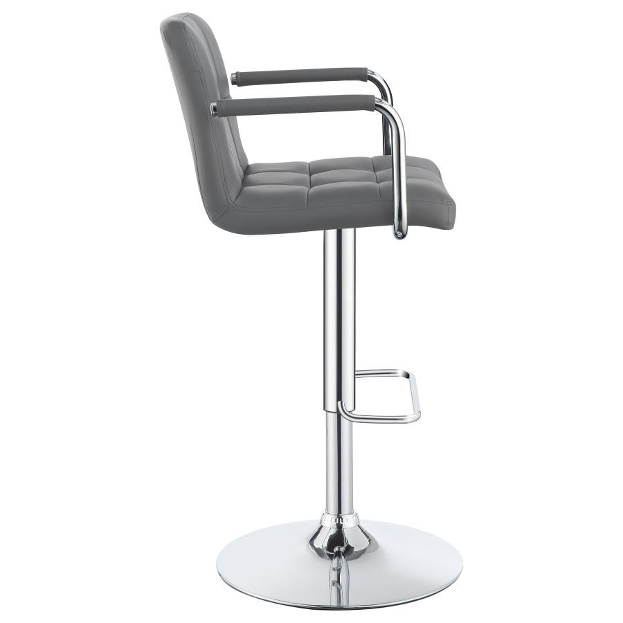 Palomar Grey Adjustable Bar Stool