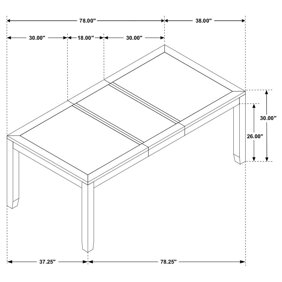 Elodie Grey Dining Table