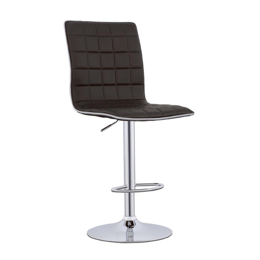 Ashbury Black Adjustable Bar Stool