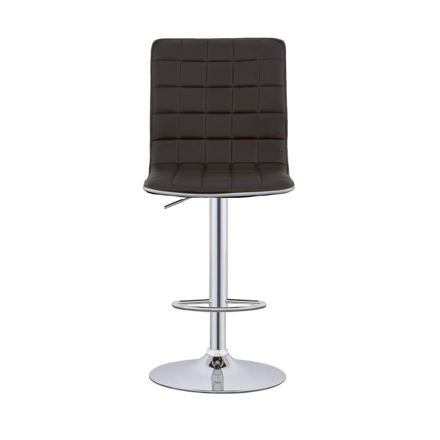 Ashbury Black Adjustable Bar Stool