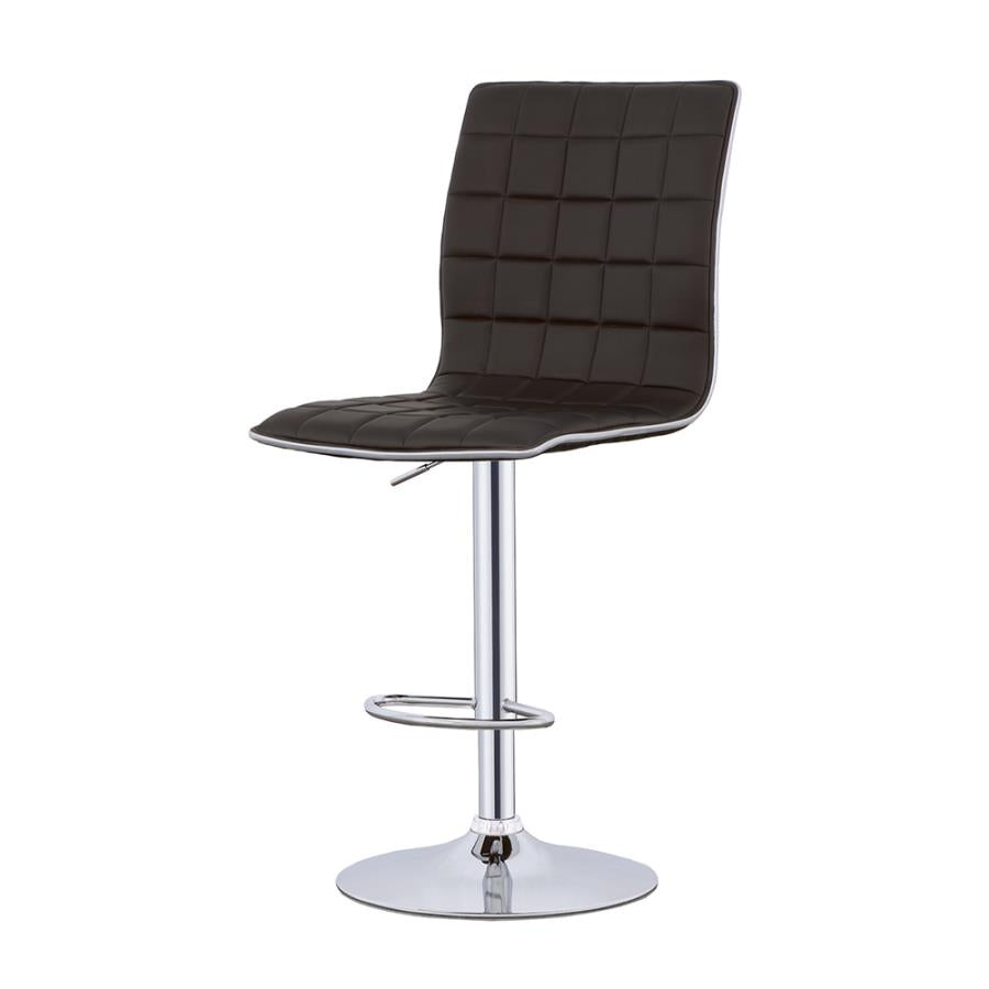 Ashbury Black Adjustable Bar Stool