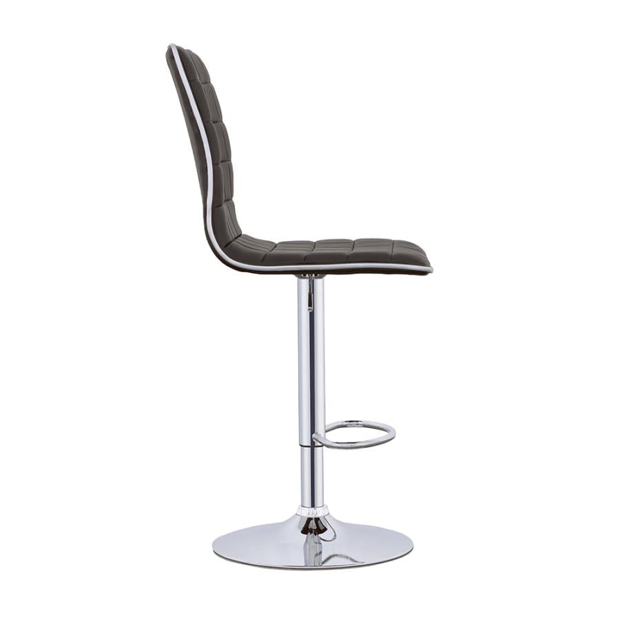 Ashbury Black Adjustable Bar Stool