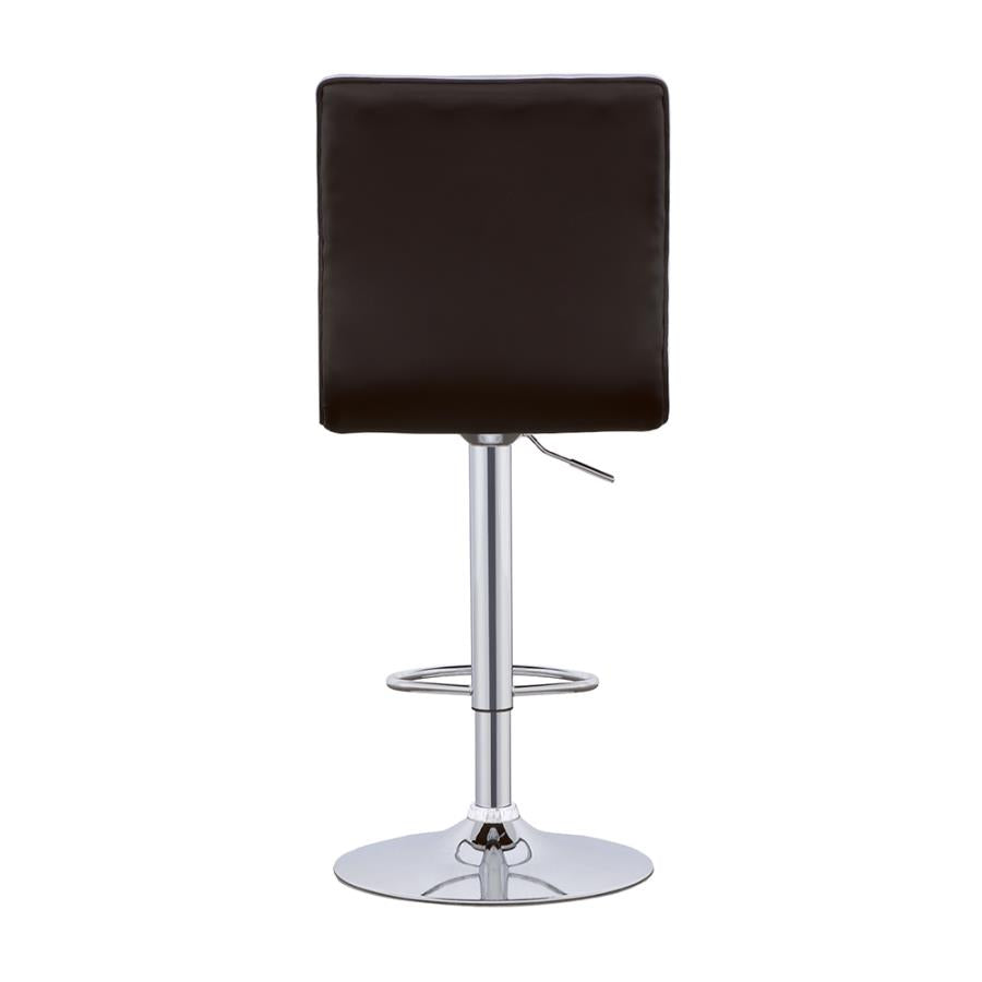 Ashbury Black Adjustable Bar Stool