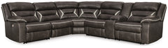 Kincord 4-Piece Sectional with Recliner - PKG000833