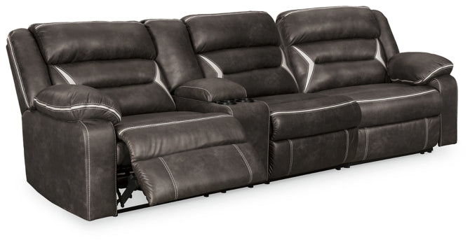 Kincord 2-Piece Sectional with Recliner - PKG000832