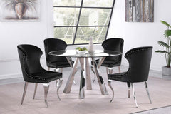 Alaia Silver Dining Table