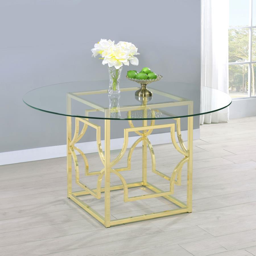 Starlight Gold Dining Table