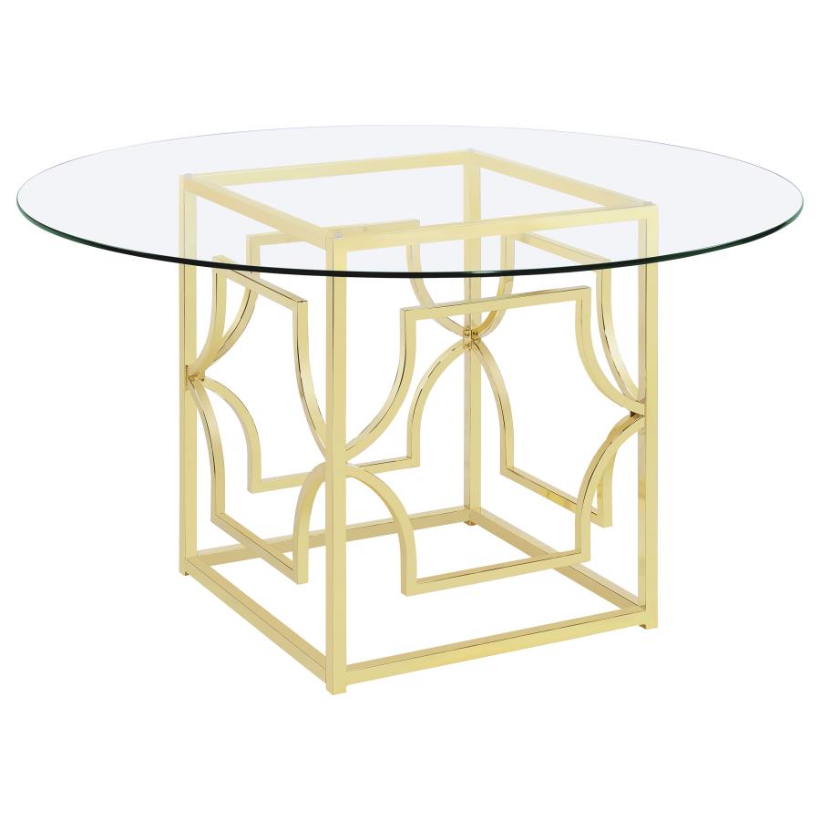 Starlight Gold Dining Table