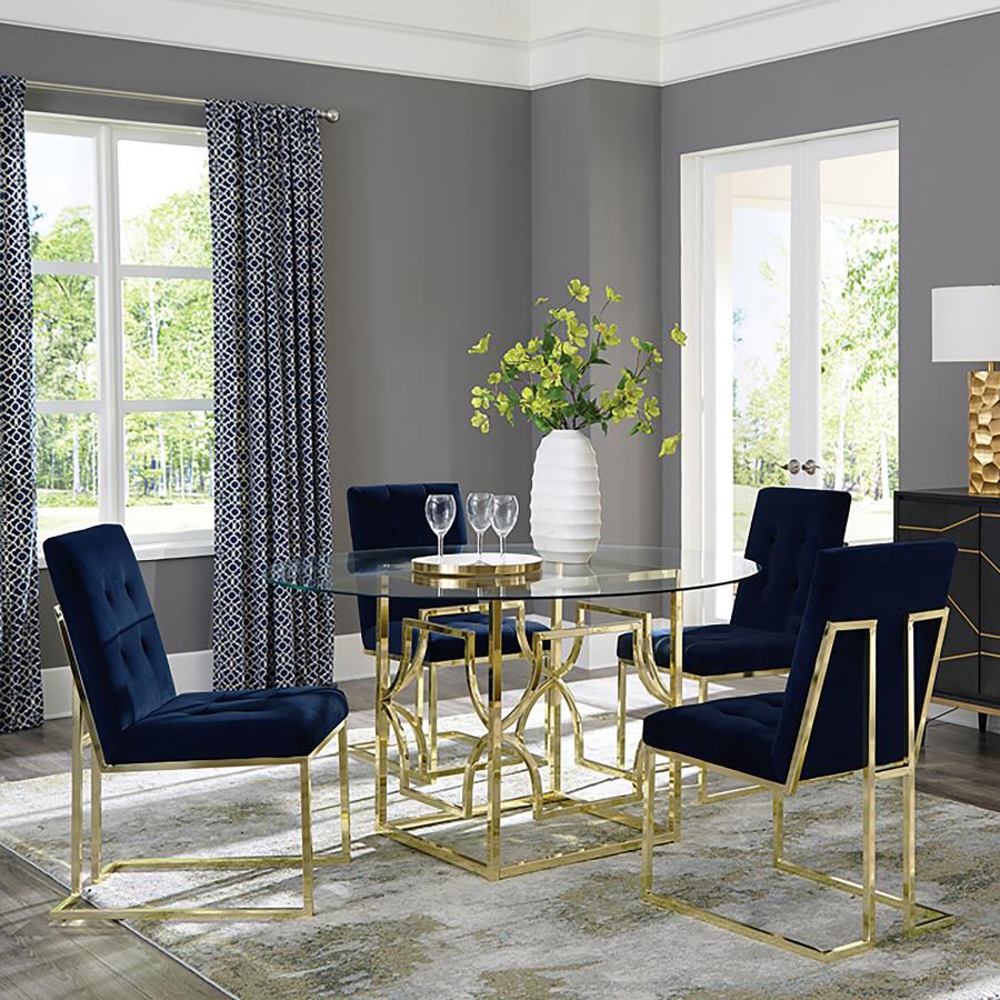 Starlight Gold Dining Table