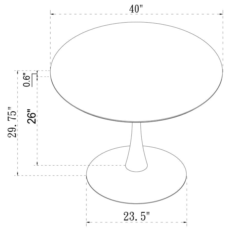 Arkell White Dining Table