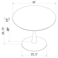 Arkell White Dining Table