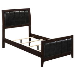 Carlton Brown Twin Bed