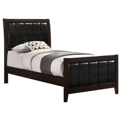 Carlton Brown Twin Bed