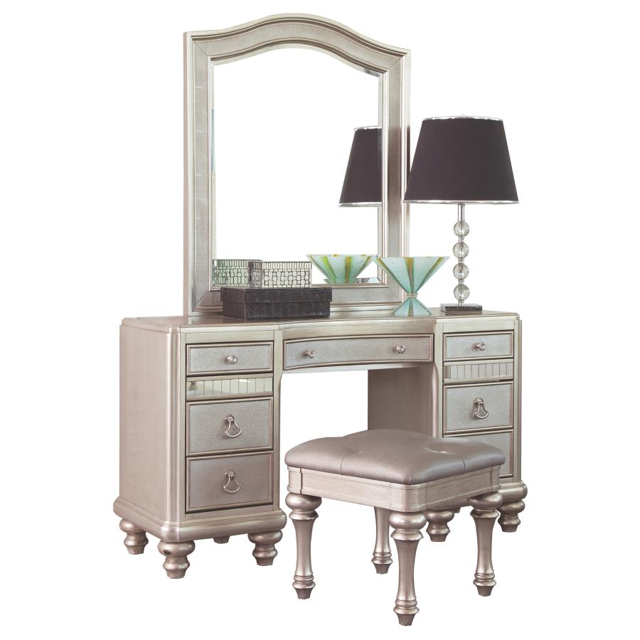 Bling Game Silver 3 Pc Vanity Set