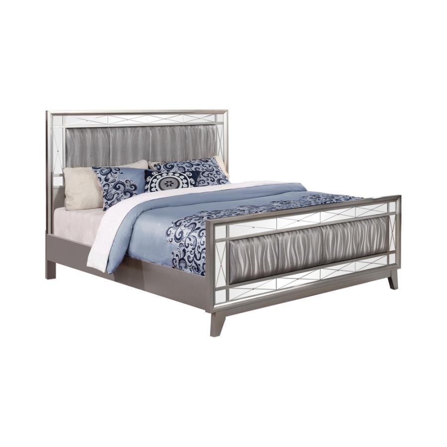 Leighton Silver Full Bed