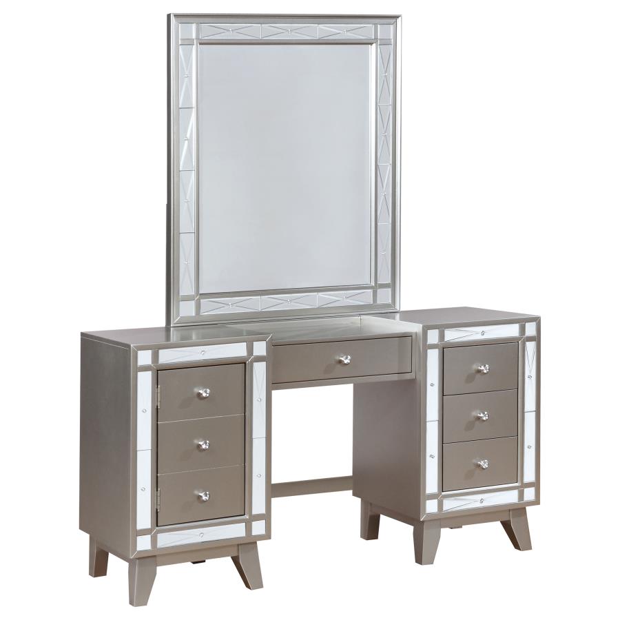 Leighton Silver Vanity Set