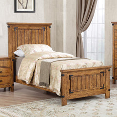 Brenner Brown Twin Bed