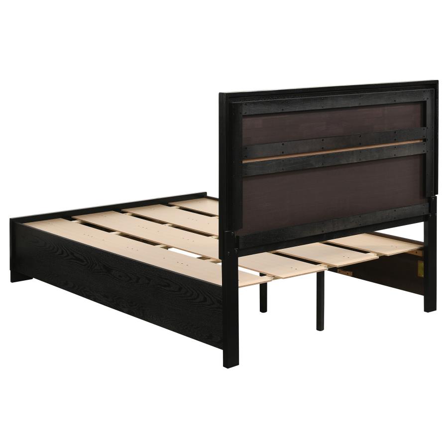 Miranda Black Full Bed 5 Pc Set